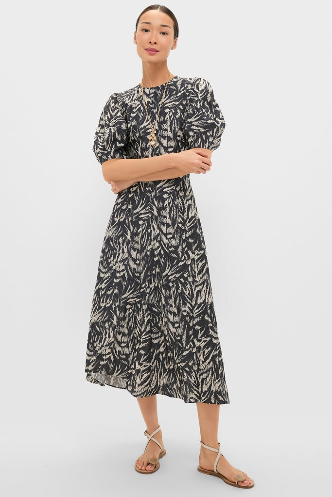 Abstract Animal Midnight Bettina Maxi-Get Girly