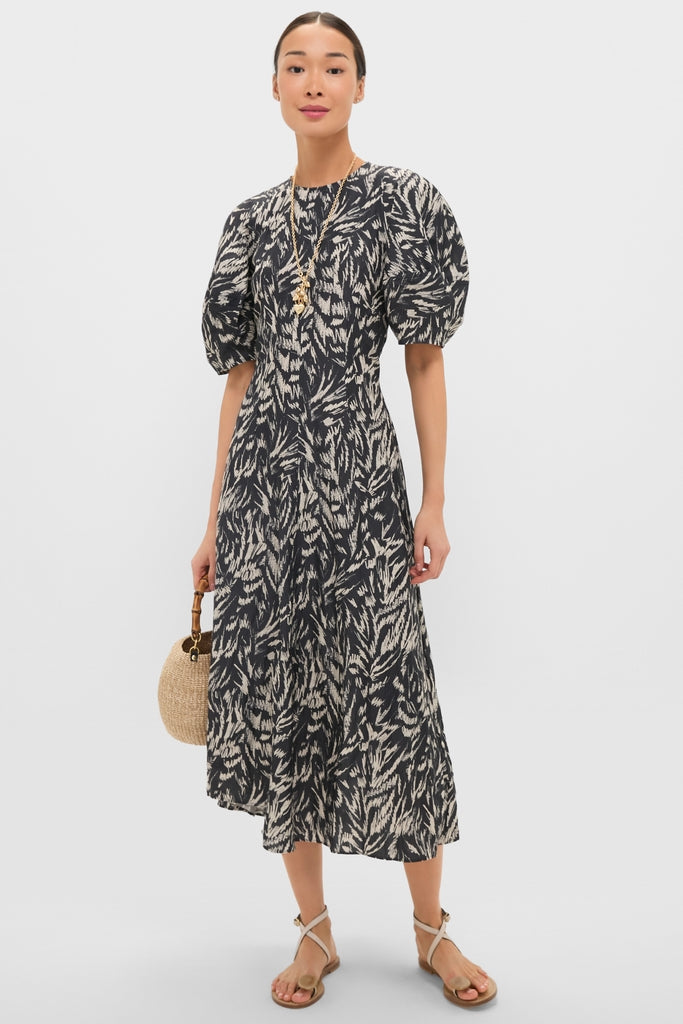 Abstract Animal Midnight Bettina Maxi-Get Girly