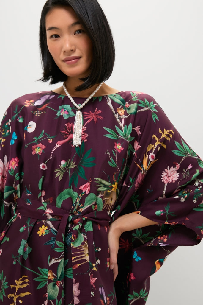 Zooflora Square Kaftan-Get Girly