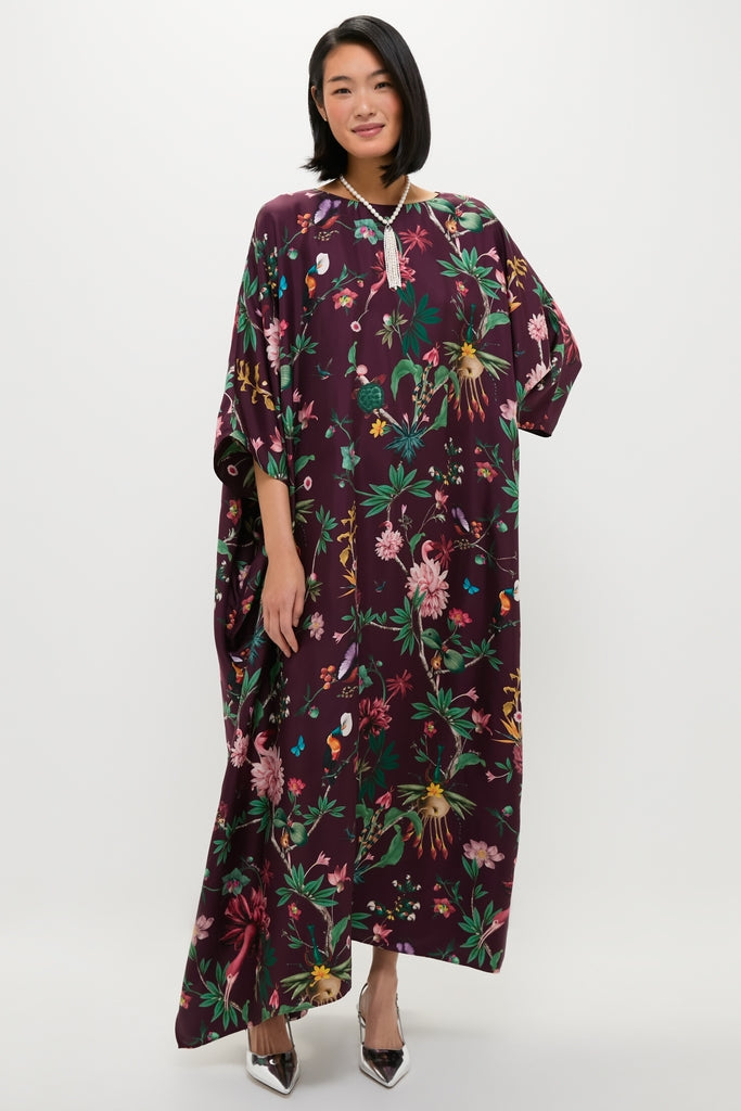 Zooflora Square Kaftan-Get Girly