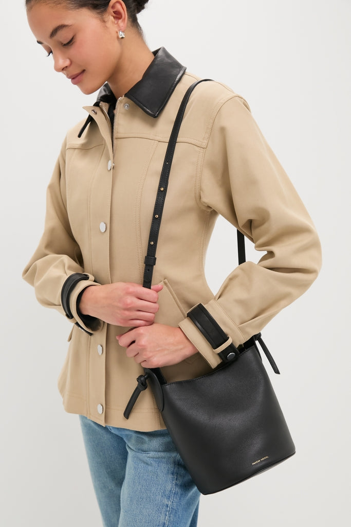 Black Mini Fortuna Bucket-Get Girly