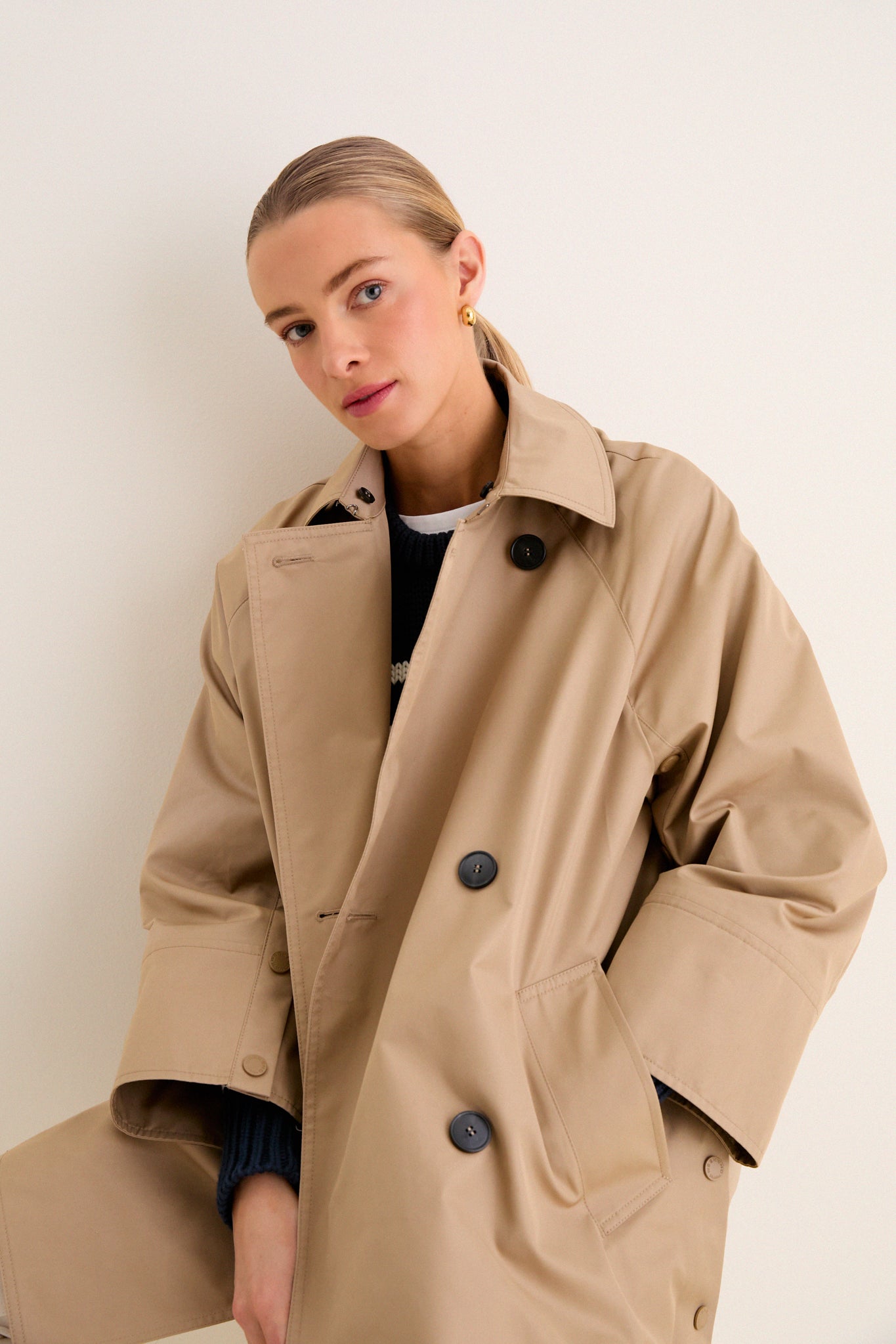 Hazelnut Manna Raincoat-Get Girly
