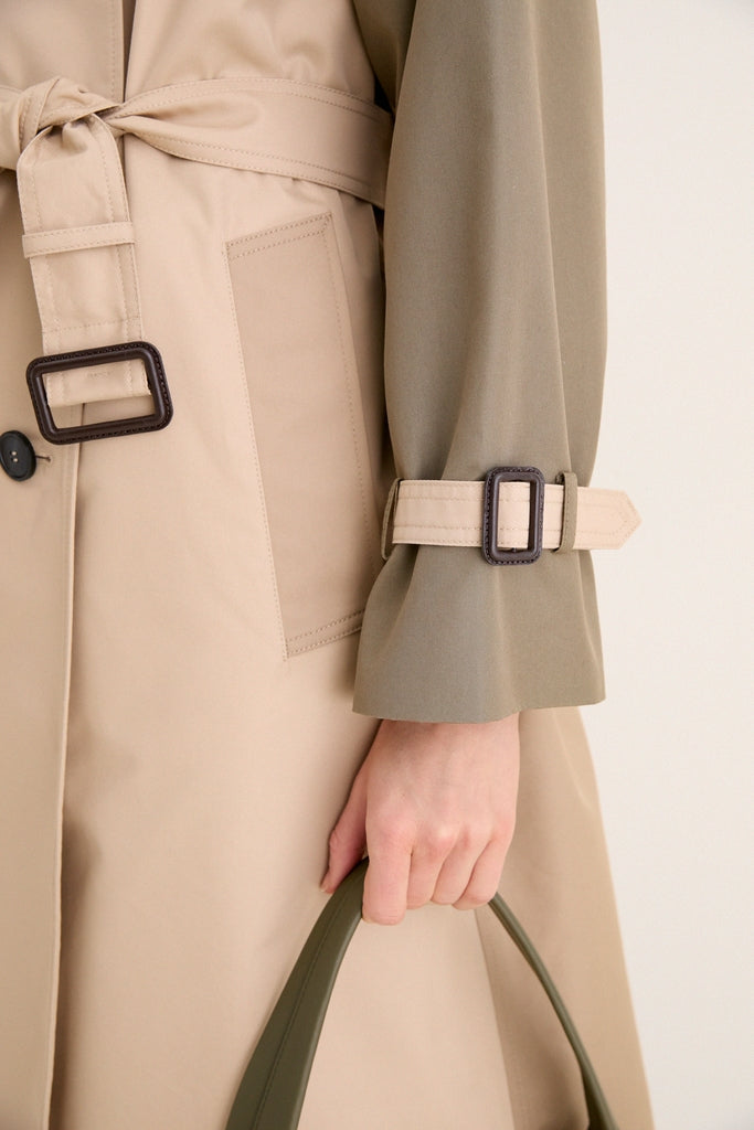 Beige Canasta Raincoat-Get Girly