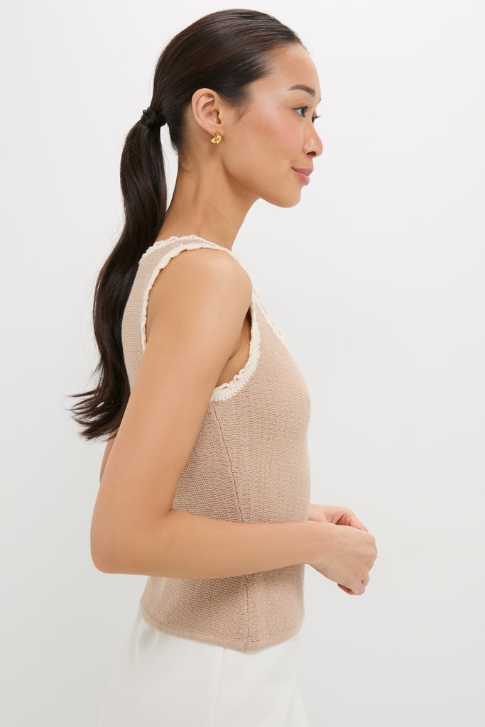 Taupe Willow Top-Get Girly