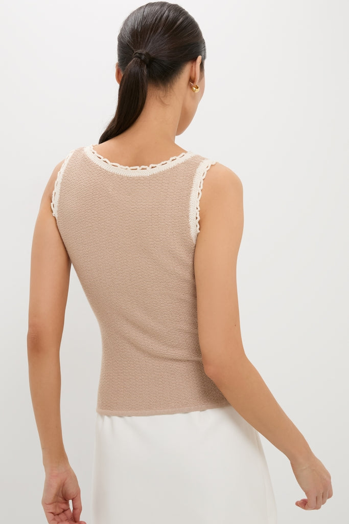 Taupe Willow Top-Get Girly