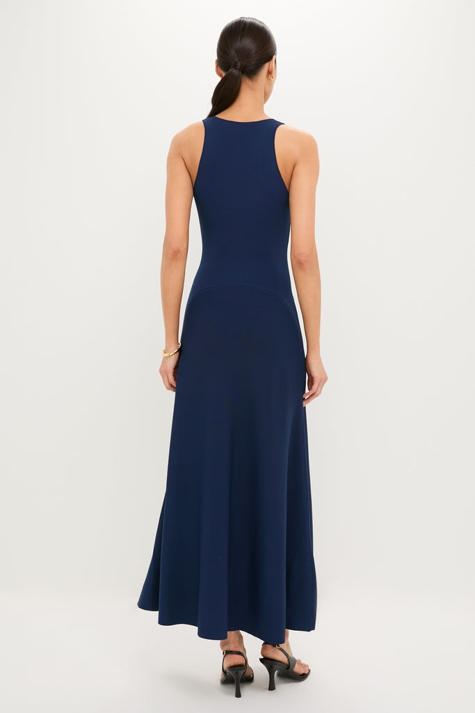 Berry Blue Wells Maxi Dress-Get Girly
