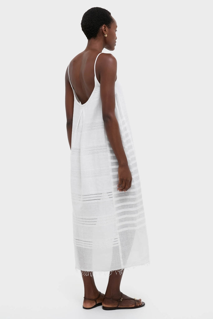 Abira White Nia Slip Dress-Get Girly