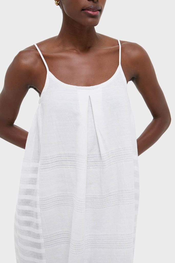 Abira White Nia Slip Dress-Get Girly