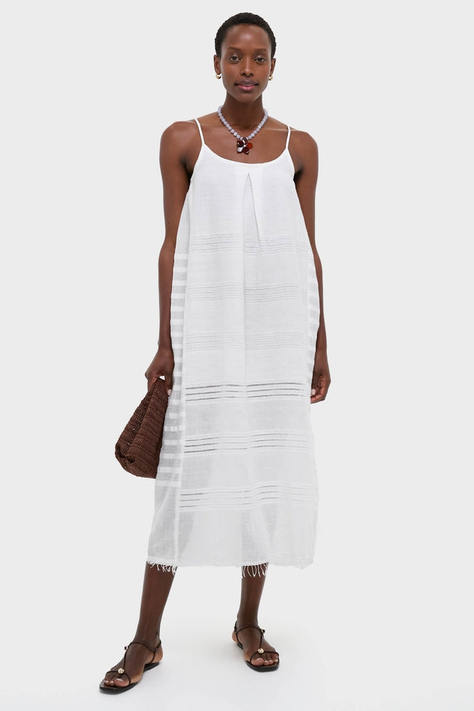 Abira White Nia Slip Dress-Get Girly