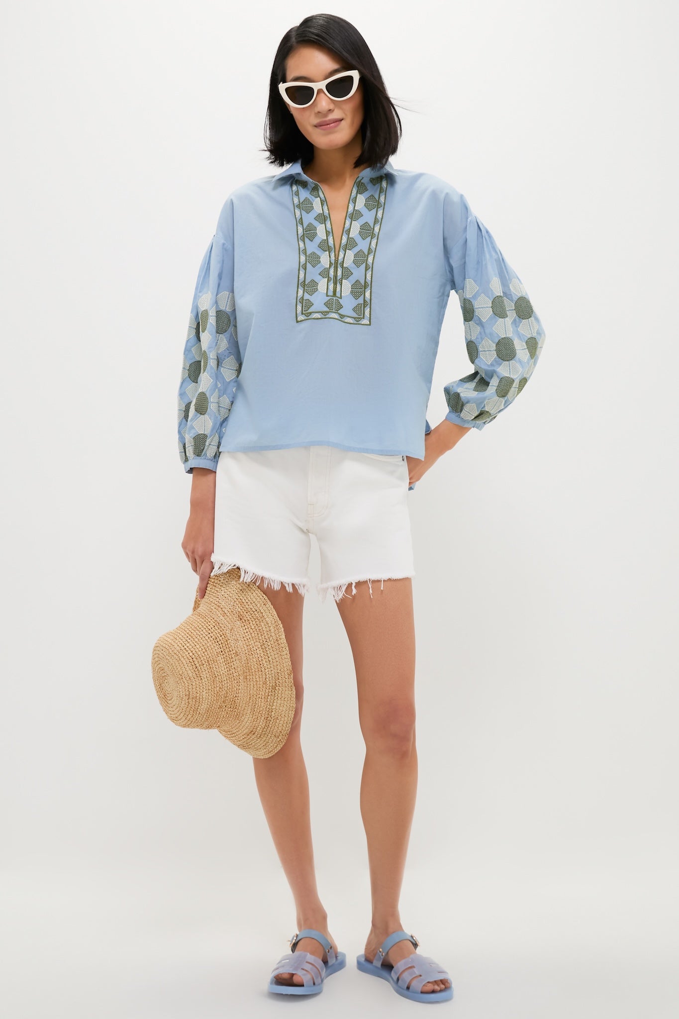 Blue Riley Jelly Sandals-Get Girly