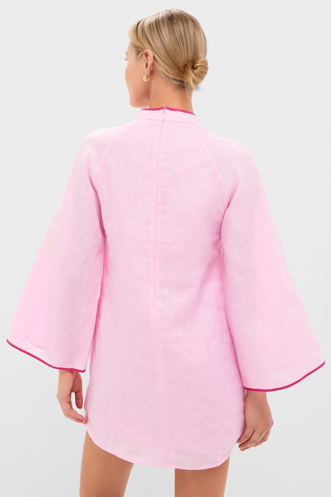 Pink Seashell Oceana Mini Dress-Get Girly