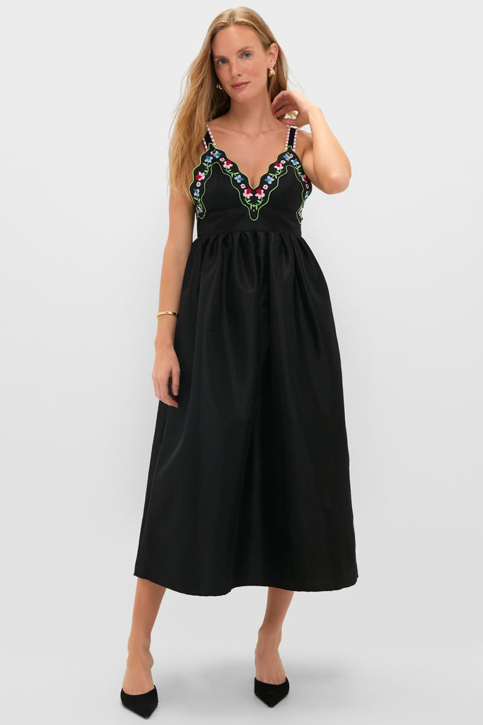 Black Selene Dress-Get Girly