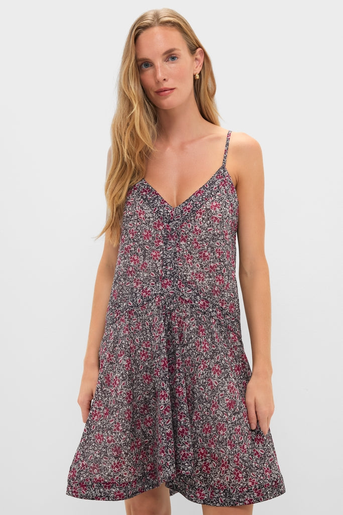 Crushed Berry Danielle Dress-Get Girly