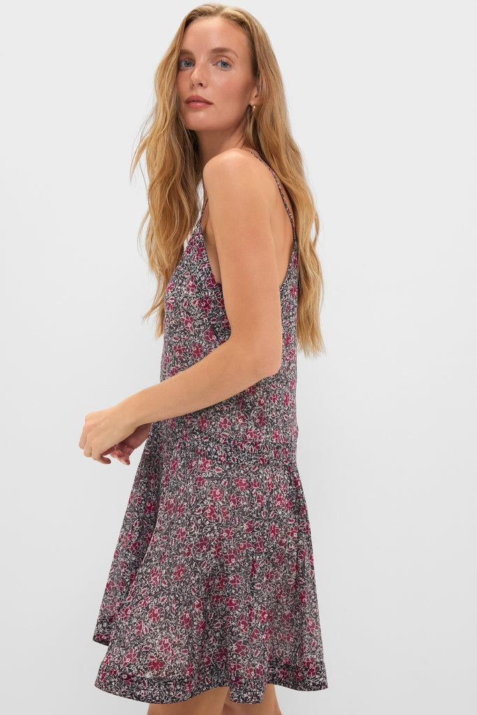 Crushed Berry Danielle Dress-Get Girly