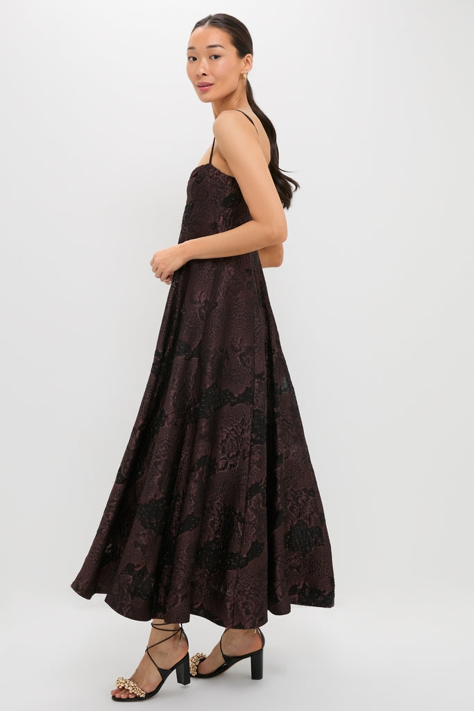 Arabica Jacquard Theron Midi Dress-Get Girly