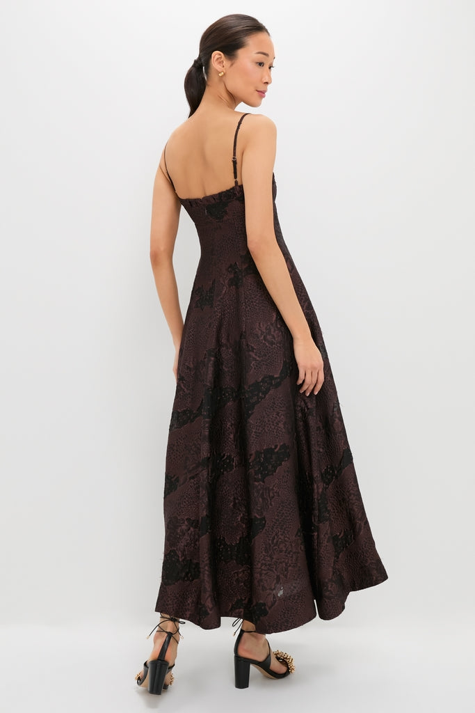 Arabica Jacquard Theron Midi Dress-Get Girly