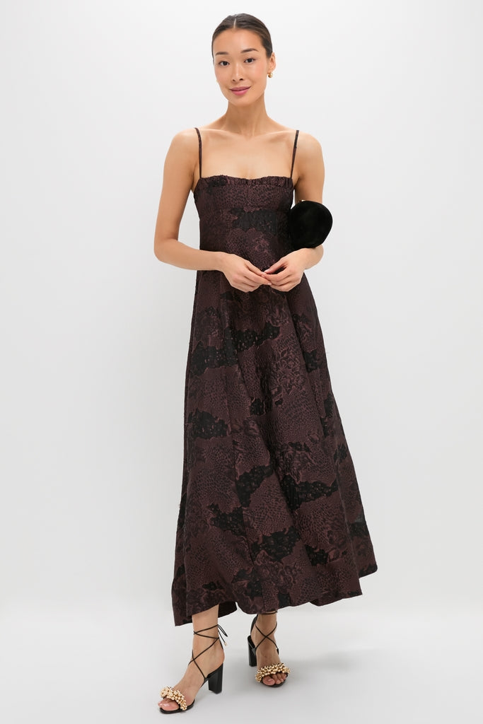 Arabica Jacquard Theron Midi Dress-Get Girly