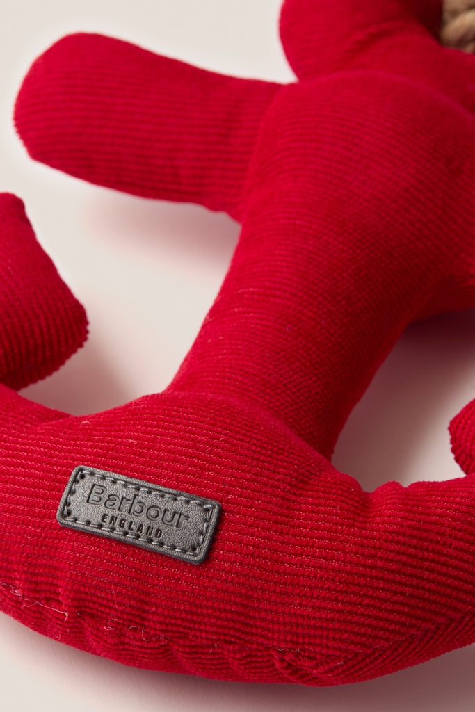 Red Anchor Dog Toy-Get Girly