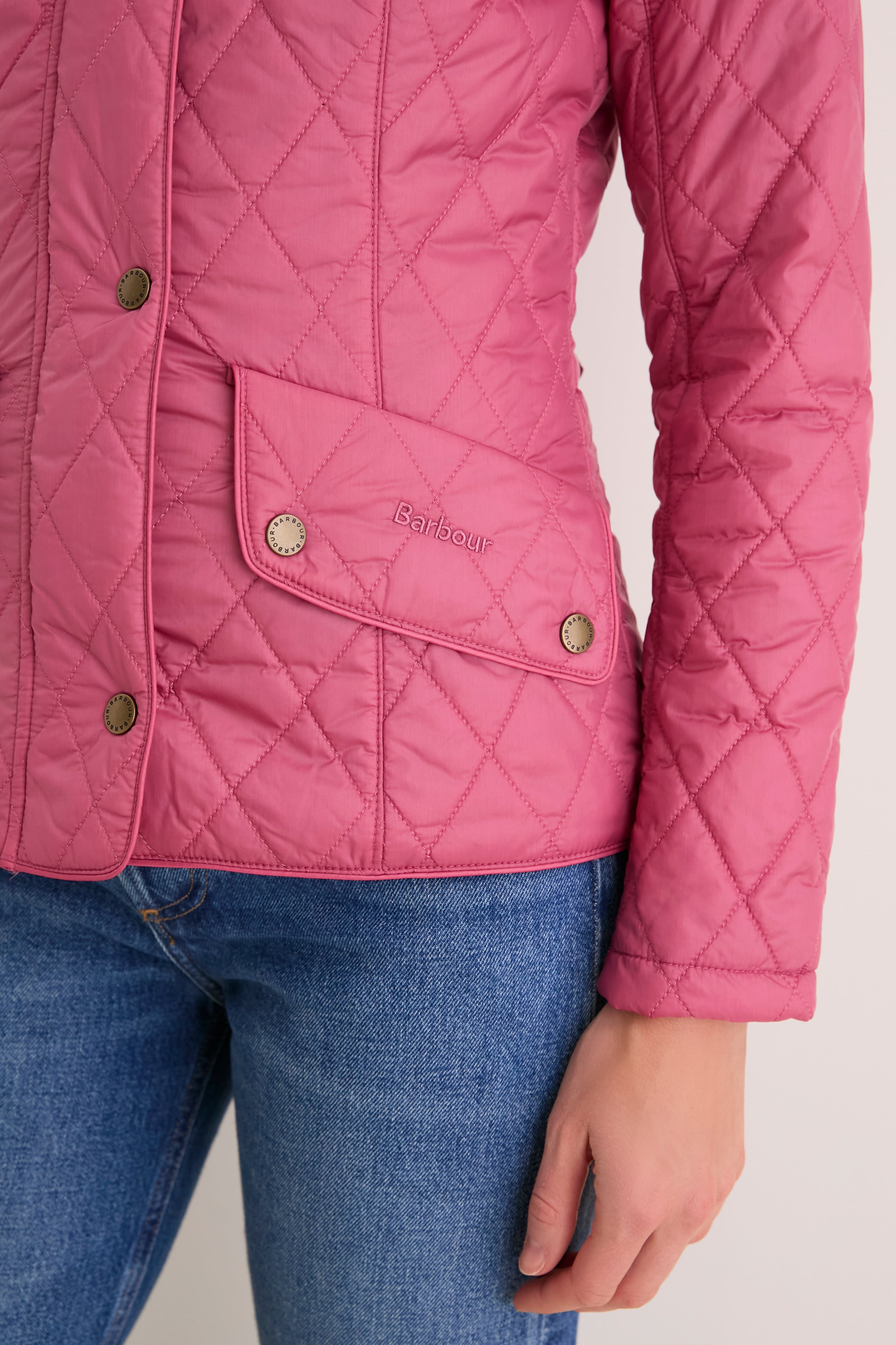 Wildberry Flyweight Cavalry Quilted Jacket-Get Girly