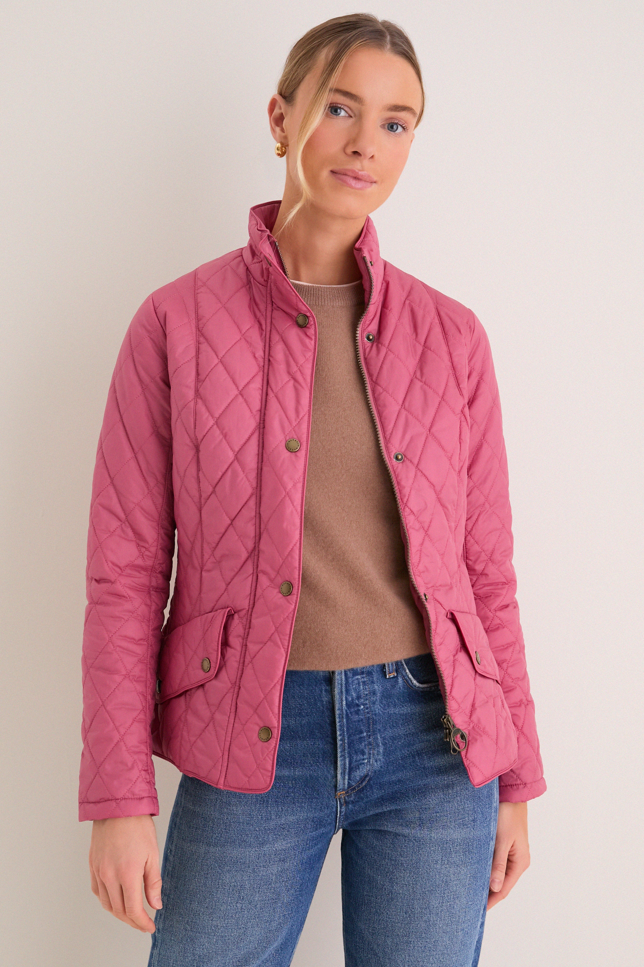 Wildberry Flyweight Cavalry Quilted Jacket-Get Girly