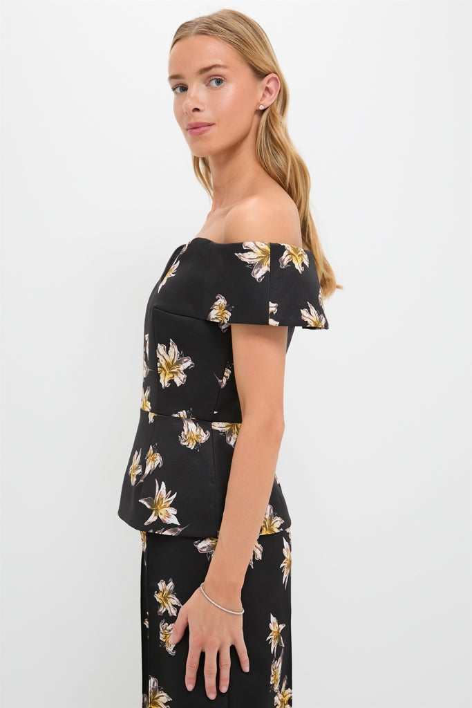 Black and Yellow Souline Top-Get Girly