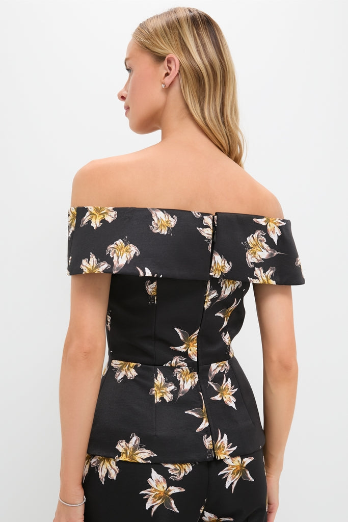 Black and Yellow Souline Top-Get Girly