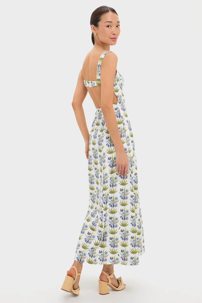 Blue Azzurra 2 Midi Dress-Get Girly