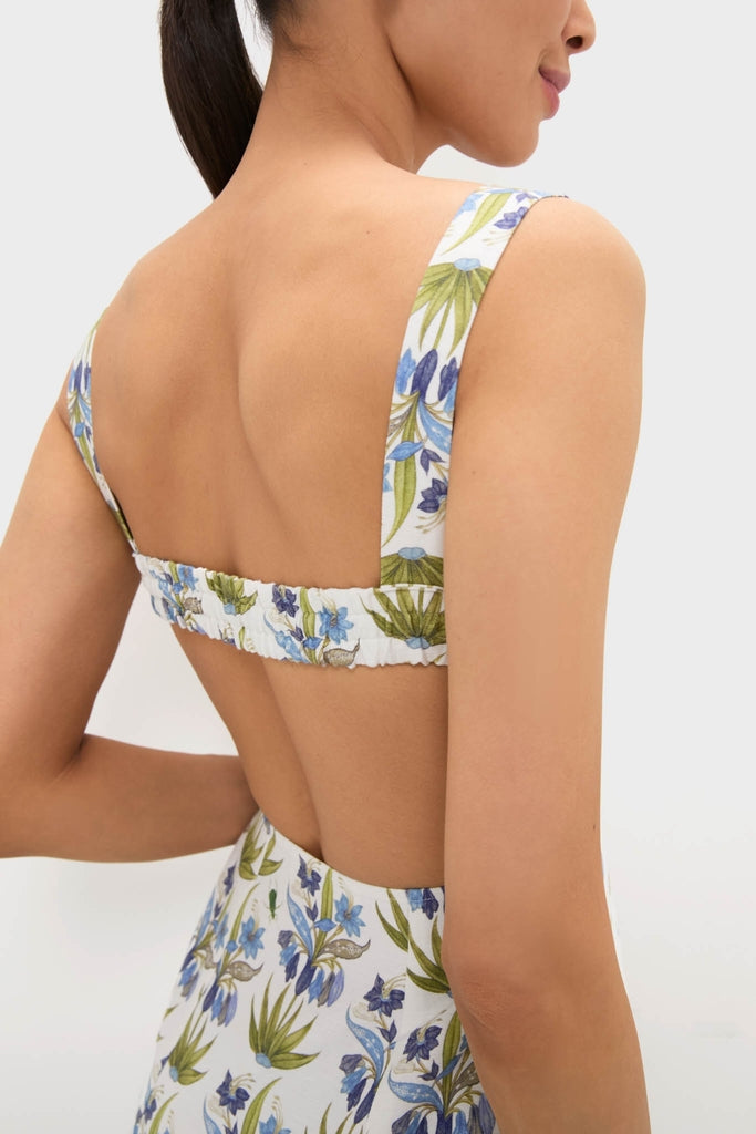 Blue Azzurra 2 Midi Dress-Get Girly