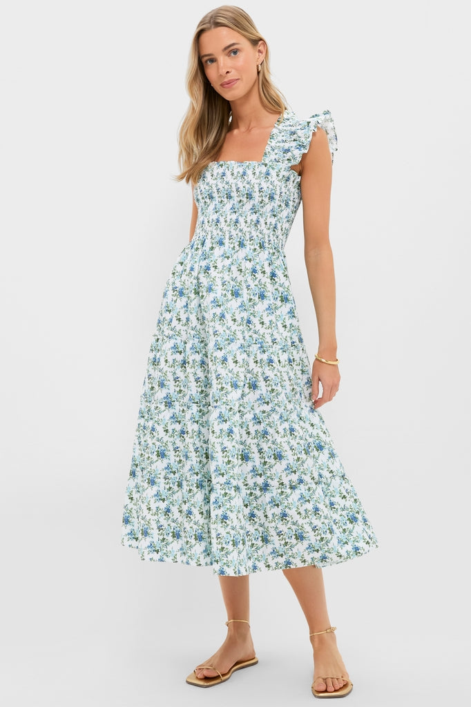 White English Daisy Ellie Nap Dress-Get Girly