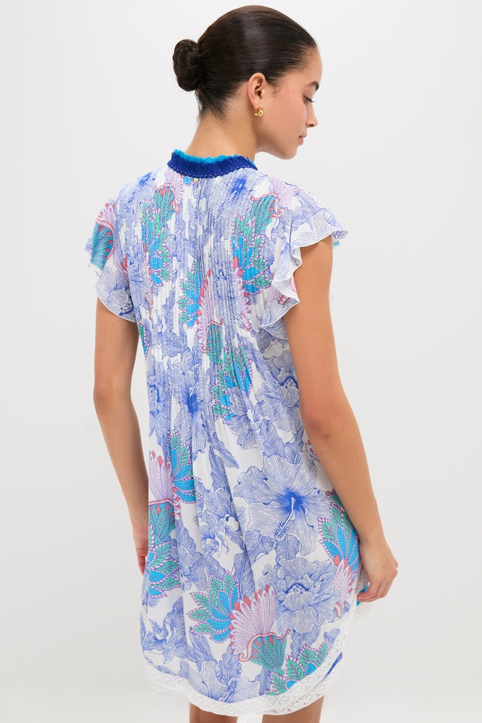 Blue Padang Sasha Mini Dress-Get Girly