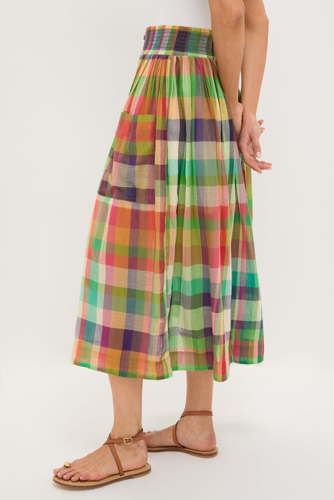 Ambrosia Check Seraphina Skirt-Get Girly
