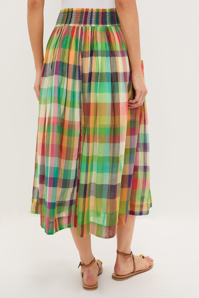 Ambrosia Check Seraphina Skirt-Get Girly