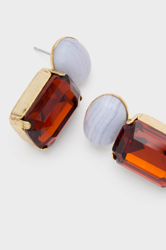 Amber Elin Earrings-Get Girly
