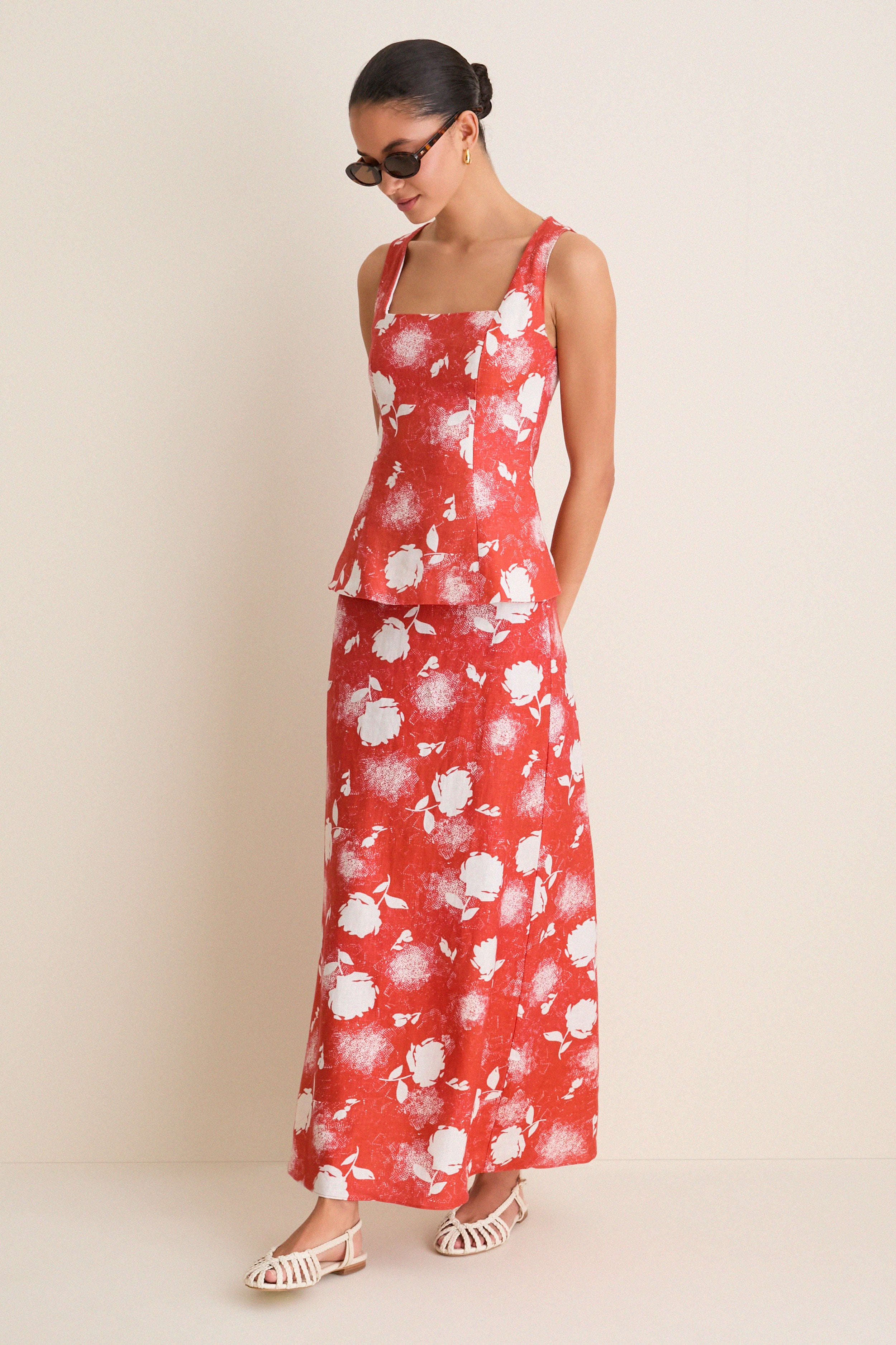 White Leather Anabel Sandals-Get Girly