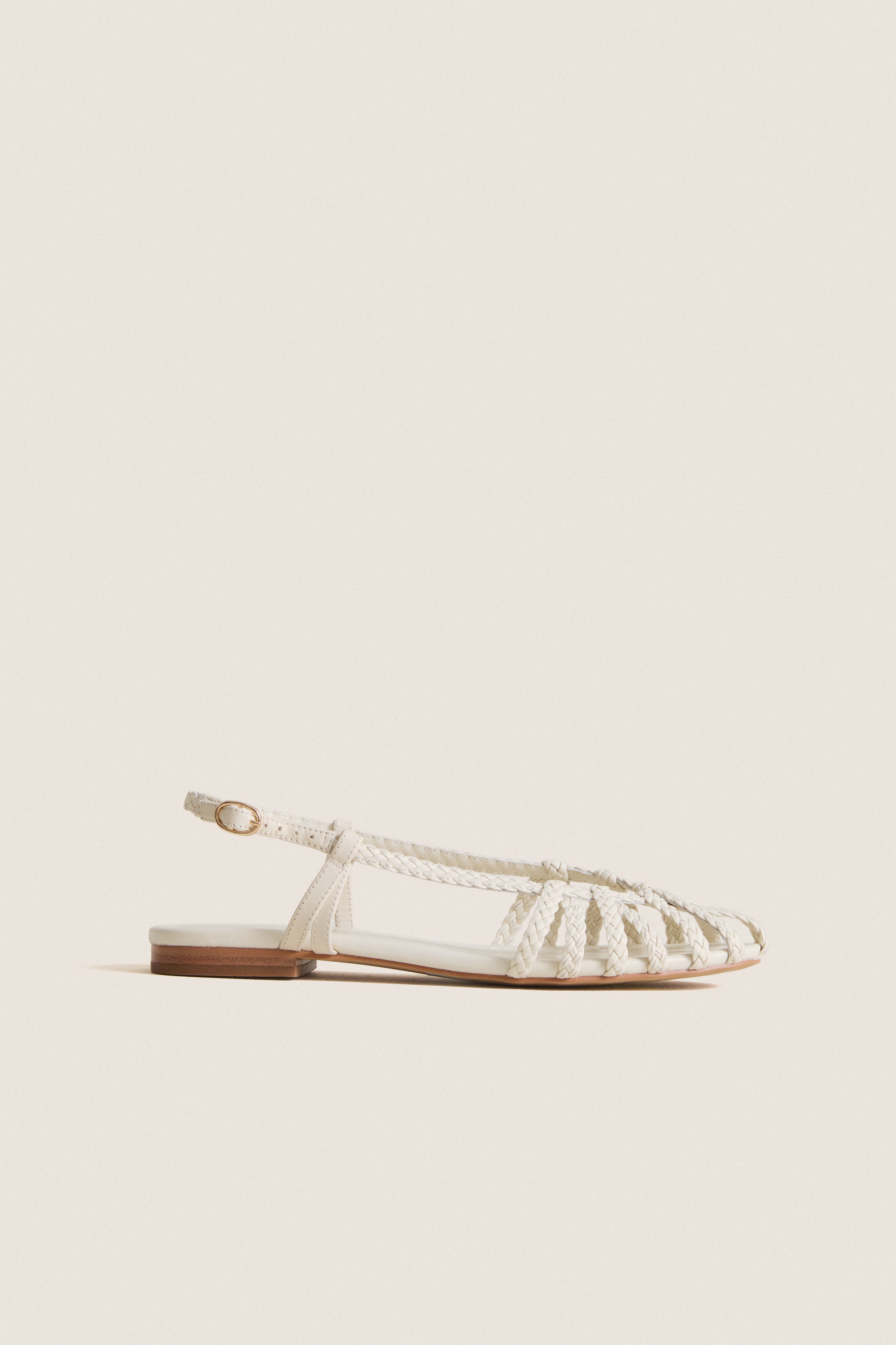 White Leather Anabel Sandals-Get Girly