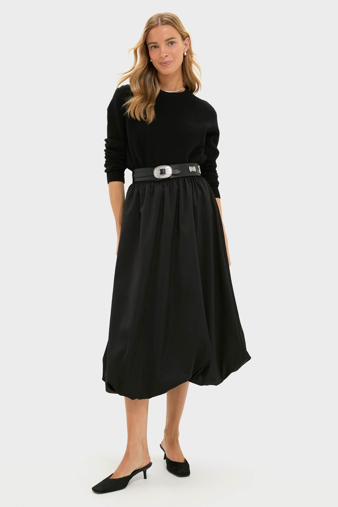 Black Clairmont Bubble Skirt-Get Girly