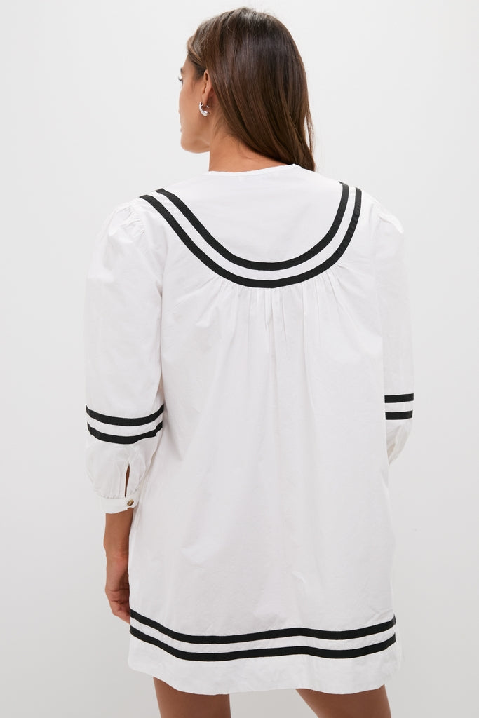 White Palina Mini Dress-Get Girly