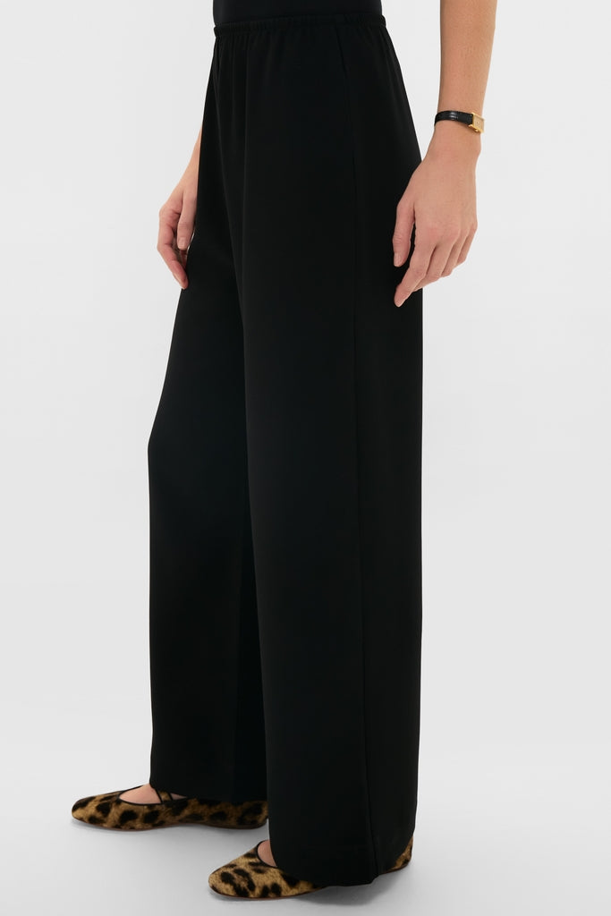 Black Arielle Pocket Pants-Get Girly