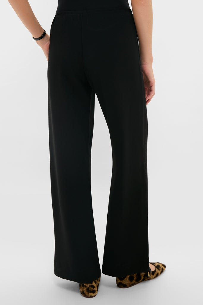 Black Arielle Pocket Pants-Get Girly