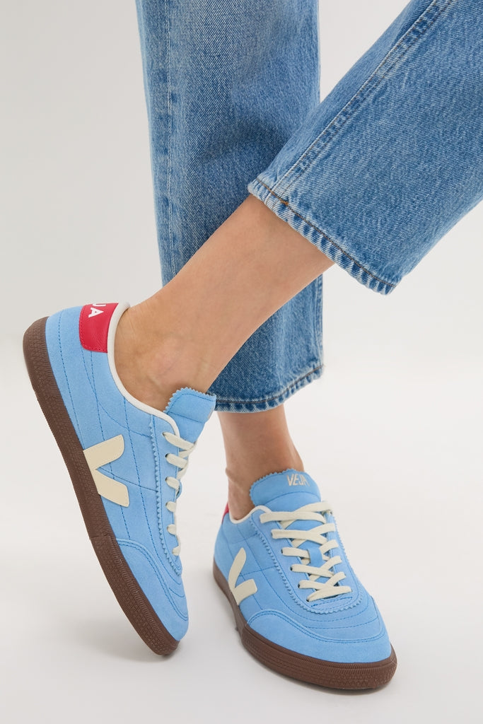 Aqua Pierre Bark Suede Panenka Sneakers-Get Girly
