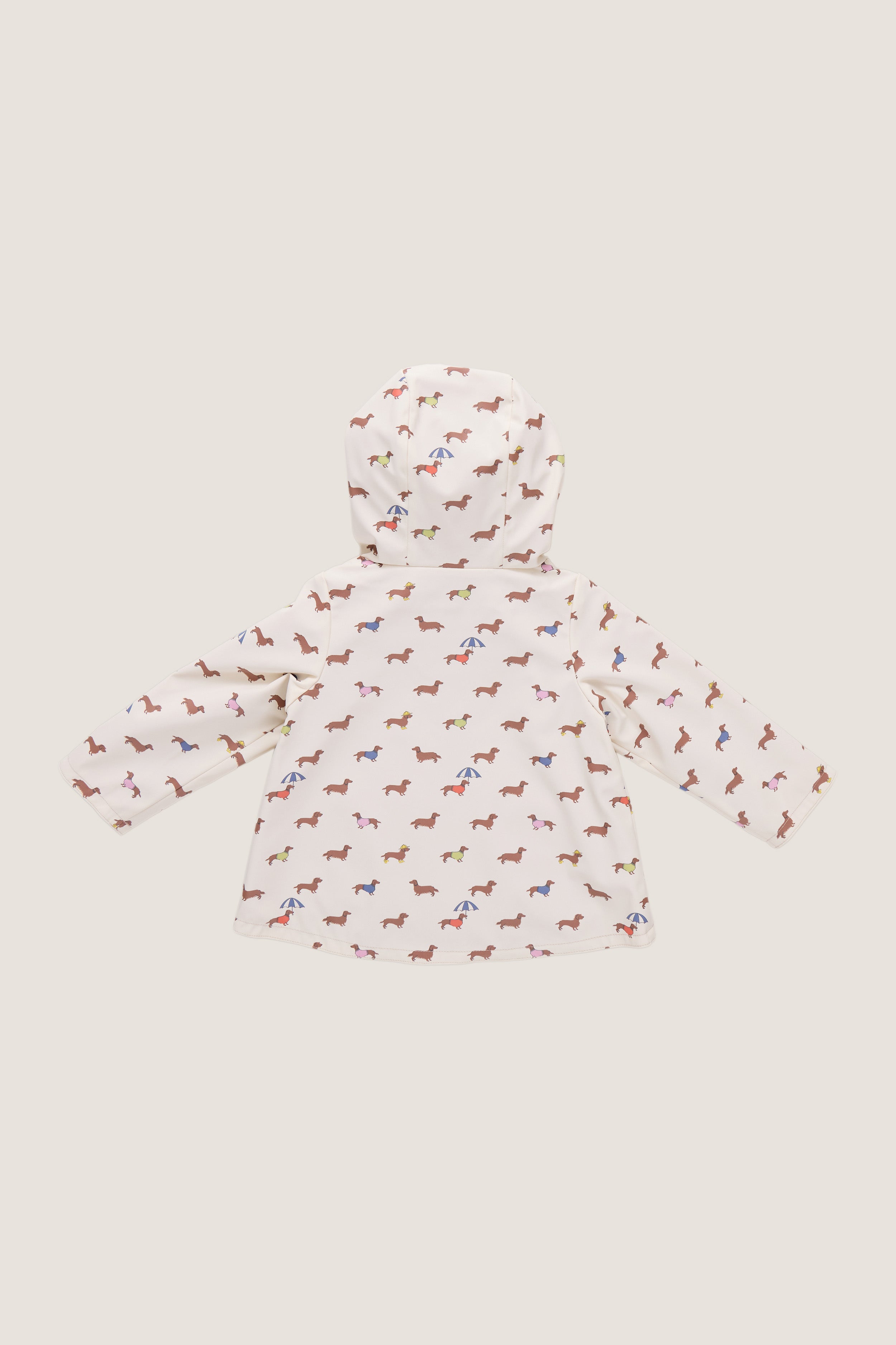 Rainy Day Dachshunds Rafa Reversible Raincoat-Get Girly