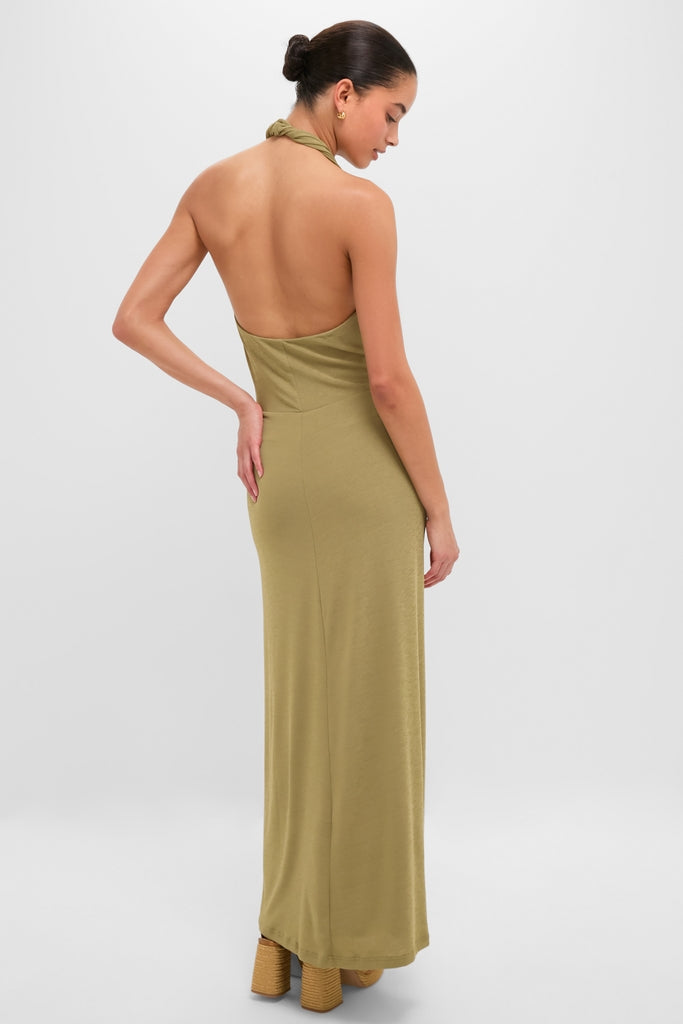 Army Carrey Maxi Dress-Get Girly