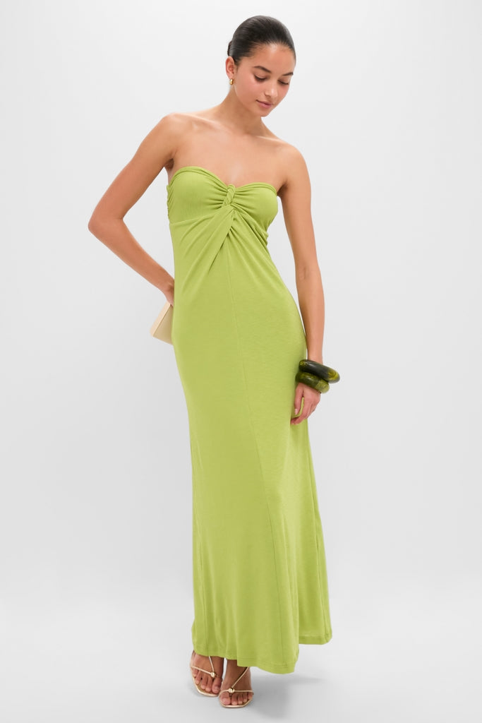 Apple Carrey Strapless Maxi Dress-Get Girly