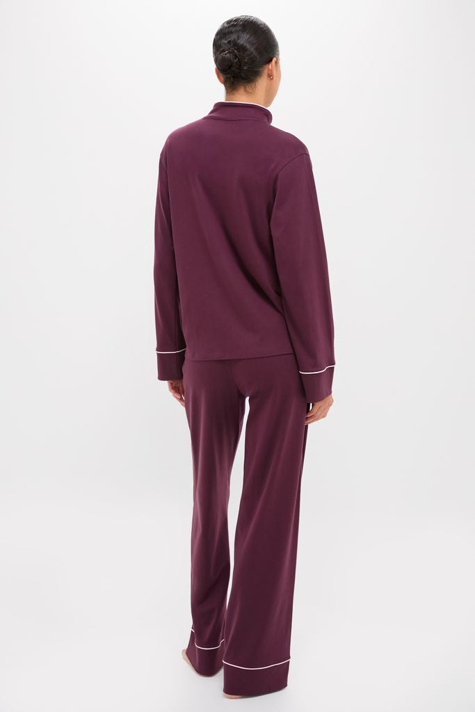 Winetasting Pima Cotton Wilford Women's Pajama Set-Get Girly