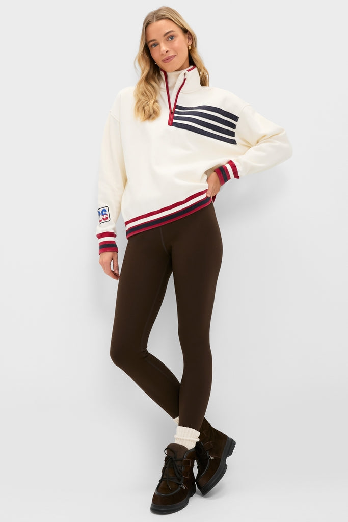 White Flag Heiden Quarter Zip-Get Girly