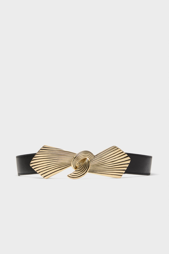 Black and Gold Syna Belt-Get Girly