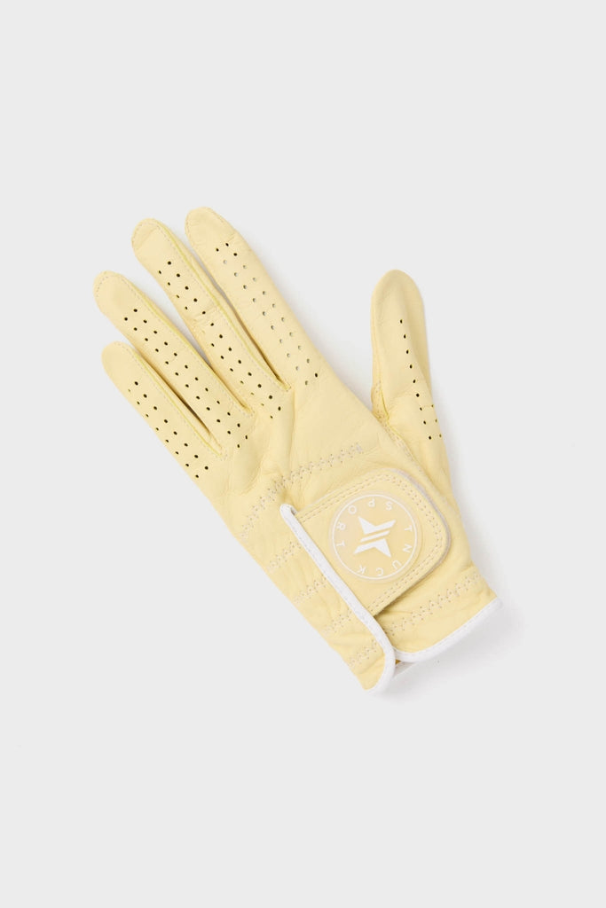 Yellow Left Hand Golf Glove-Get Girly