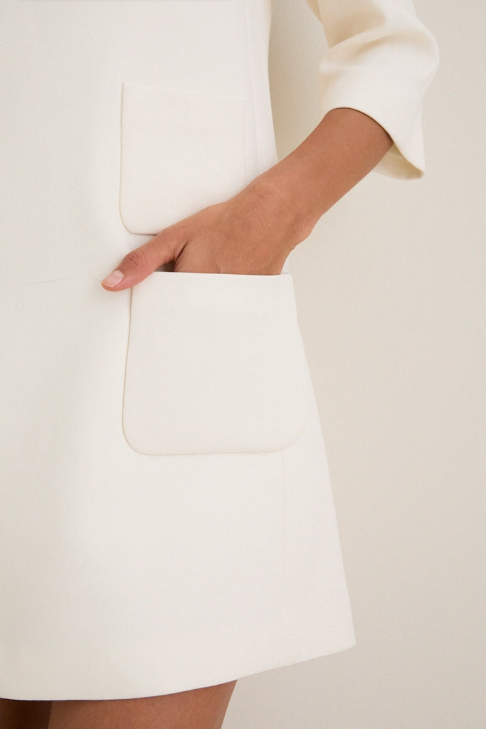 Porcelain Delphine Mini Dress-Get Girly