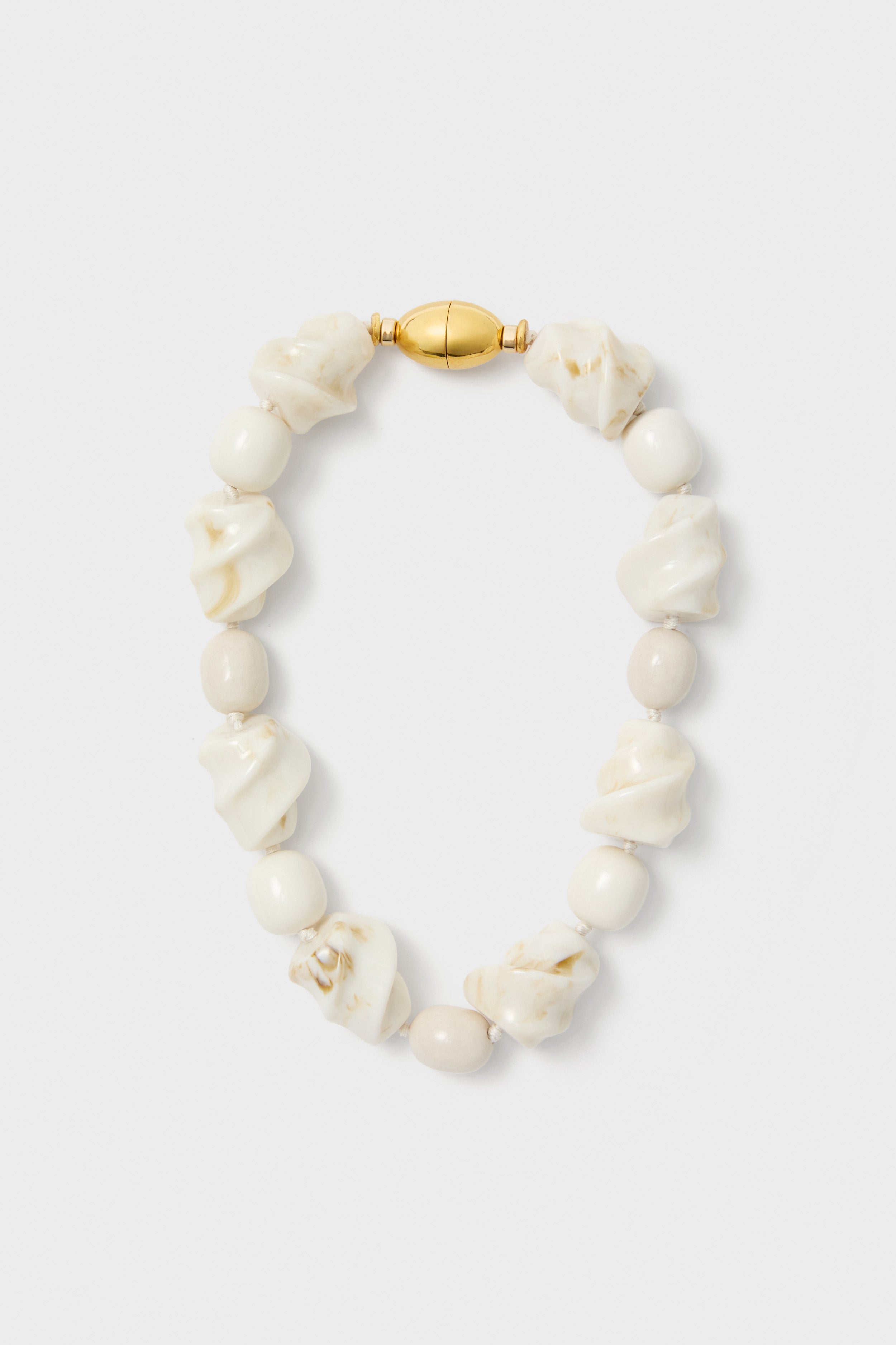 White Salamanca Necklace-Get Girly