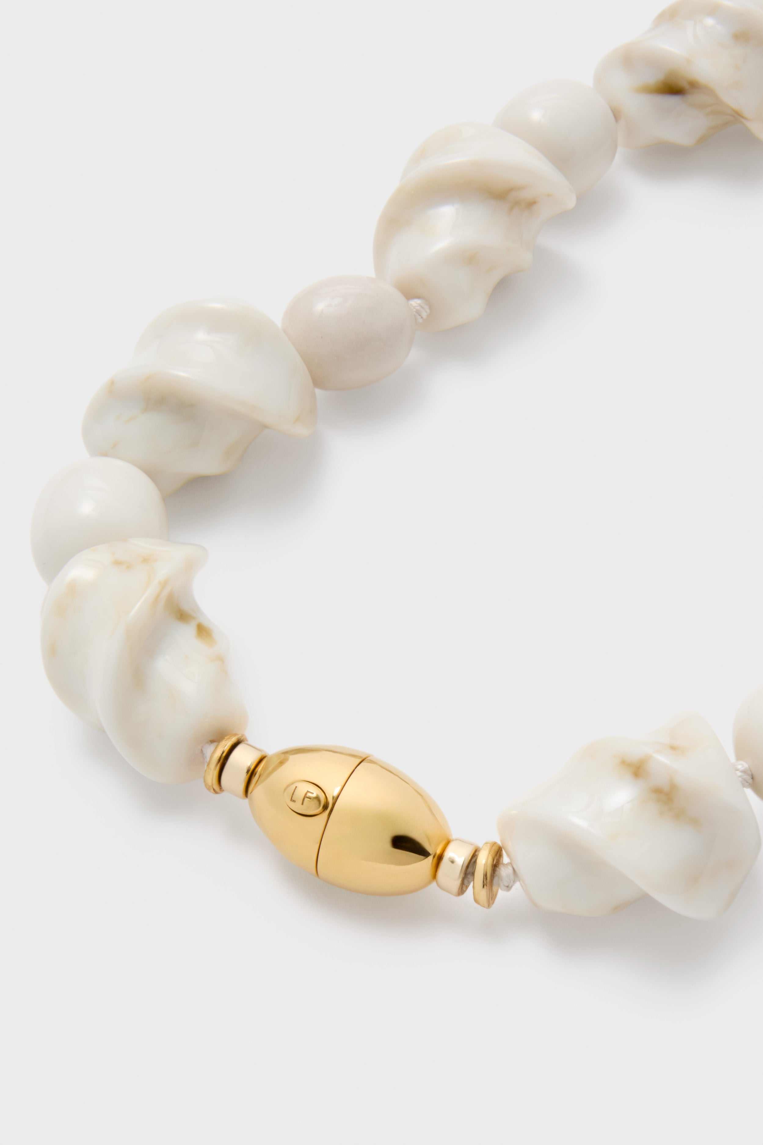 White Salamanca Necklace-Get Girly